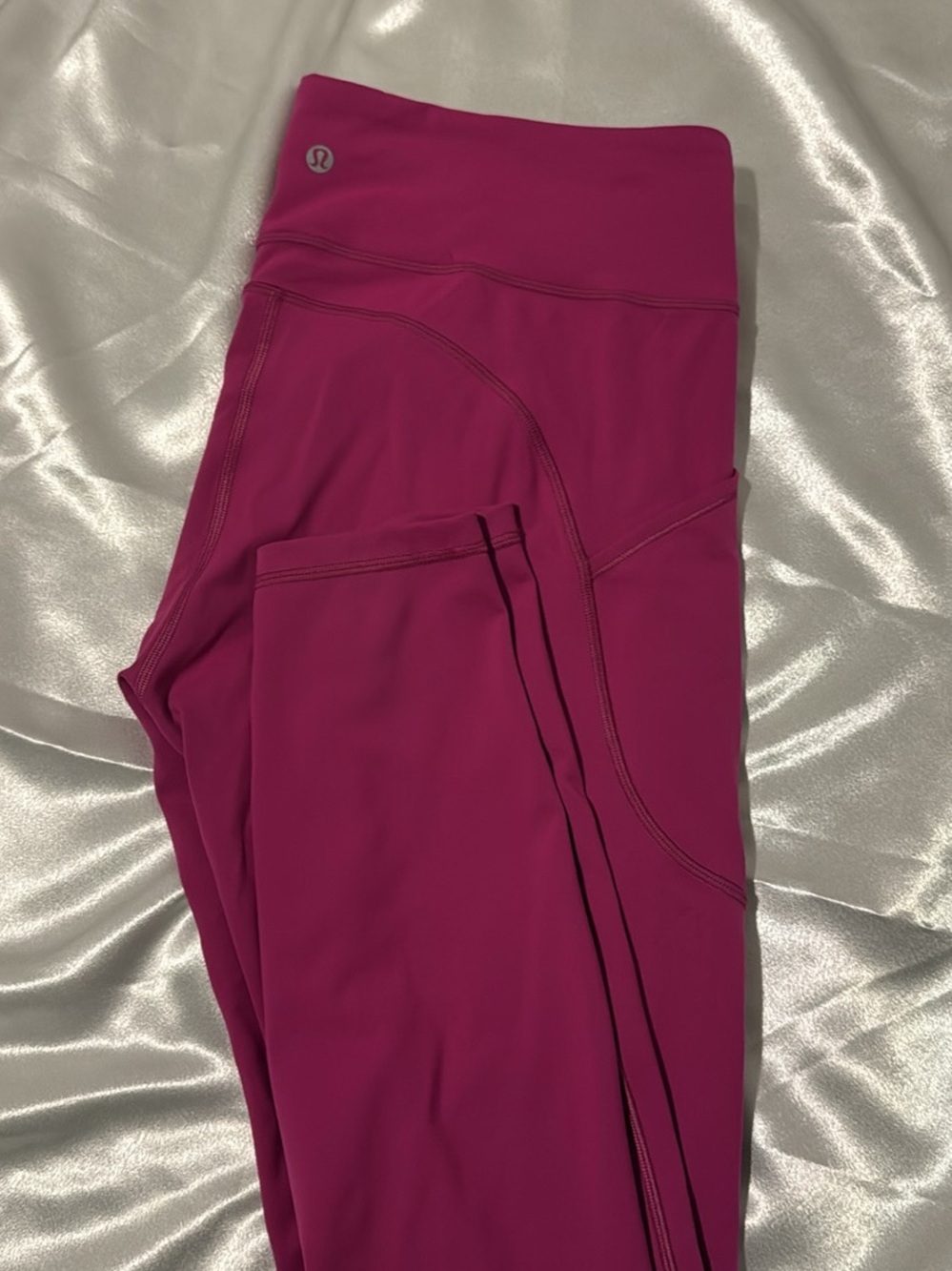 lululemon athletica Girls' Bright Magenta Performance Leggings